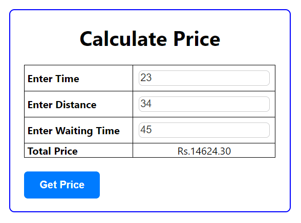 LivepriceCalculator